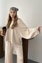 Beige Oversized Mold Modal Set