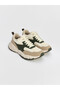 Alita City Lcw Steps Beige Boys' Sneaker with a Difference in Color