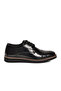 Black Patent Leather Men's Classic Casual Shoes 481 - 3