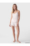 Alita City with a Difference, Lcw Dream Pink Flat Strap Women's Shorts Pajama Set - 2