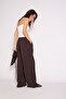 Fularli Draped Pants Brown - 2