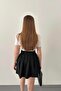 Black Pilikaşe Mini Skirt - 4