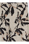Lcw Grace Beige Elastic Waist Patterned Women's Capri - 3