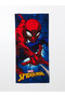 Lcw Accessories Red Spider-Man Printed Cotton Boys' Beach Towel - 4