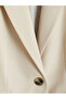 Lcw Vision Beige Crepe Women's Blazer Jacket - 7