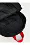 Black Printed Boy's Backpack - 5