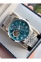Special Series Multi-Function - Silver Color - Men's Wristwatch - with Bracelet Gift
