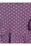 Alita City Purple Polka Dot Girl's Dress with a Difference - 2