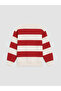 Two Mt Shop Quality Lcw Kids Beige 3 Thread Striped Standard & Regular Boys' Sweatshirt - 5