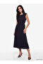 Timeless Clothing & Timeless Choices Zero Roba Collar Waist Tie Textured Dress - 2