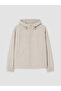 Two Mt Shop Quality Lcw Everyday Beige Hooded Oversize Women's Raincoat - 5