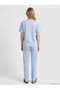 Esvab • Modern & Distinctive Zero Roba Collar Women's Pajama Set - 5