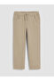 Two Mt Shop Quality Beige Plain Narrow & Slim Narrow Leg Boys' Trousers