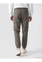 Esvab • Modern & Distinctive Standard Fit Gabardine Men's Cargo Pants - 5