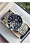 Special Series Multi-Function - Silver Color - Men's Wristwatch - with Bracelet Gift