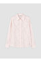 Lcw Studio Pink Devore Patterned Women's Shirt - 5