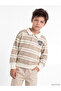 I Devrik Roba Collar Striped Boys' Thick Sweatshirt from Freezen Store - 2