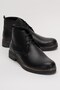 Classic Lace-Up Men's Ankle Boots Black - 2