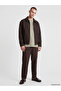 Xside Brown Relax Fit Men's Trousers - 2