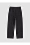 Xside Black Relax Fit Gabardine Men's Trousers - 6