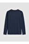 Xside Active Indigo Crew Neck Long Sleeve Men's T-Shirt - 7