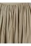 Lcw Modest Green Pleated Skirt with Zipper at the Waist - 7