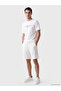 Lcwaikiki Classic White Crew Neck Textured Men's T-Shirt - 2