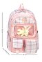 Teddy Bear Detailed Ergonomic Primary School Bag with Back Support - 2