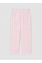 Lcw Kids Pink Shirt Collar Girls' Pajama Set - 4