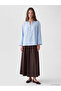 Lcw Modest Blue Crochet Collar Oversize Blouse - 2