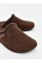 Lcw Steps Brown Plush Men's House Slippers - 3
