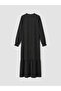 Quality Pieces from Çelebi Store: Dik Roba Collar Polka Dot A-Line Dress - 8