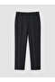 Southblue Black Regular Fit 100% Linen Men's Trousers - 5