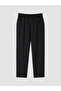 Lcw Grace Black Women's Elastic Waist Pants - 5