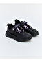 Two Mt Shop Quality Lcw Steps Black Girls' Sneakers