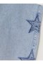 Wideleg embroidered girl's jean pants - 4