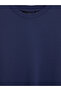 Xside navy blue bicycle collar men's t-shirt - 8