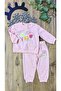 Baby Girl Long Sleeve Spring Floral Patterned Set