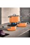 Fusiontec Cookware Set Papaya Orange 4 Pieces - 4