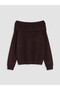 Quality Pieces from Çelebi Store Wide Roba Collar Women's Knitwear Sweater - 6