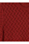 Lcw Everyday Red Crew Neck Openwork Women's Knitwear Sweater - 7