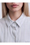 Lcw Vision Navy Blue Striped Women's Shirt - 3