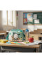 Teal Polyester Lunch Box Bag – 20×25 cm - 3