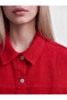 Lcw Vision Red Oversize Women's Jean Shirt - 3