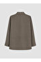 Lcw Vision Khaki Striped Modal Blend Women's Shirt - 7