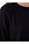 Lcw modest black bicycle collar women's knit sweater - 3