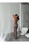 Backless Slit Long Dress - 2