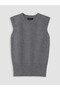 Lcw Vision Anthracite Crew Neck Women's Knitwear Sweater