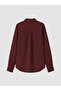Lcw Everyday Burgundy Striped Women's Shirt - 6