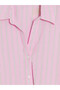 Lcw Everyday Pink Striped Poplin Women's Shirt - 7